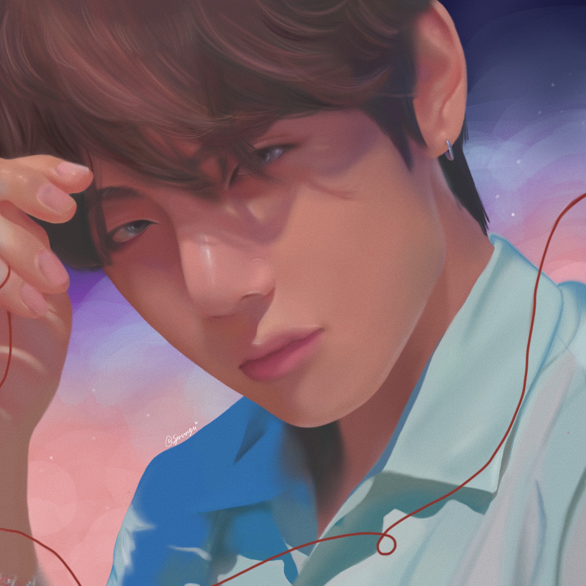 Red string, Taehyung